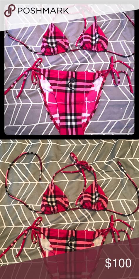 buy burberry plaid fabric|Burberry plaid bikini.